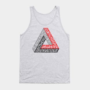 Impossible Tribar (red) Tank Top